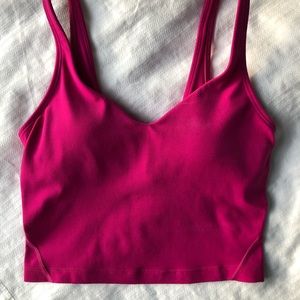 Pink Lululemon align tank